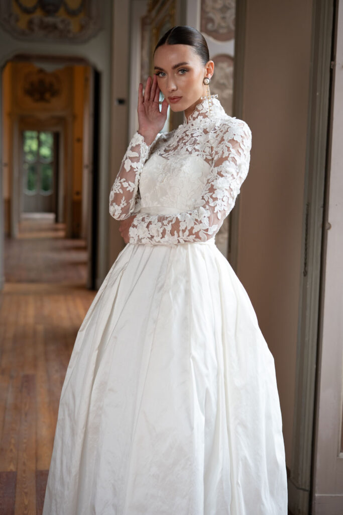 Abito da sposa Grace, Le Fate Milano - dettaglio 4