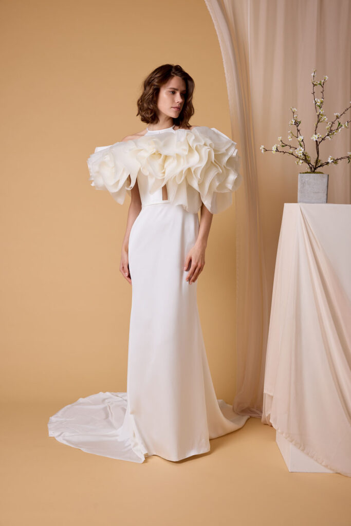 Abito da sposa Hokari, Le Fate Milano - dettaglio 7