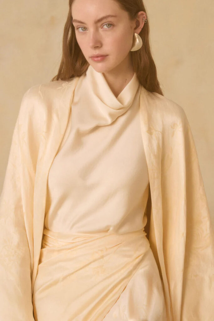 Abito da sposa Nara Jacket e pants, Le Fate Milano - dettaglio 4